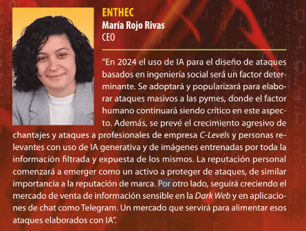 María Rojo, CEO de Enthec