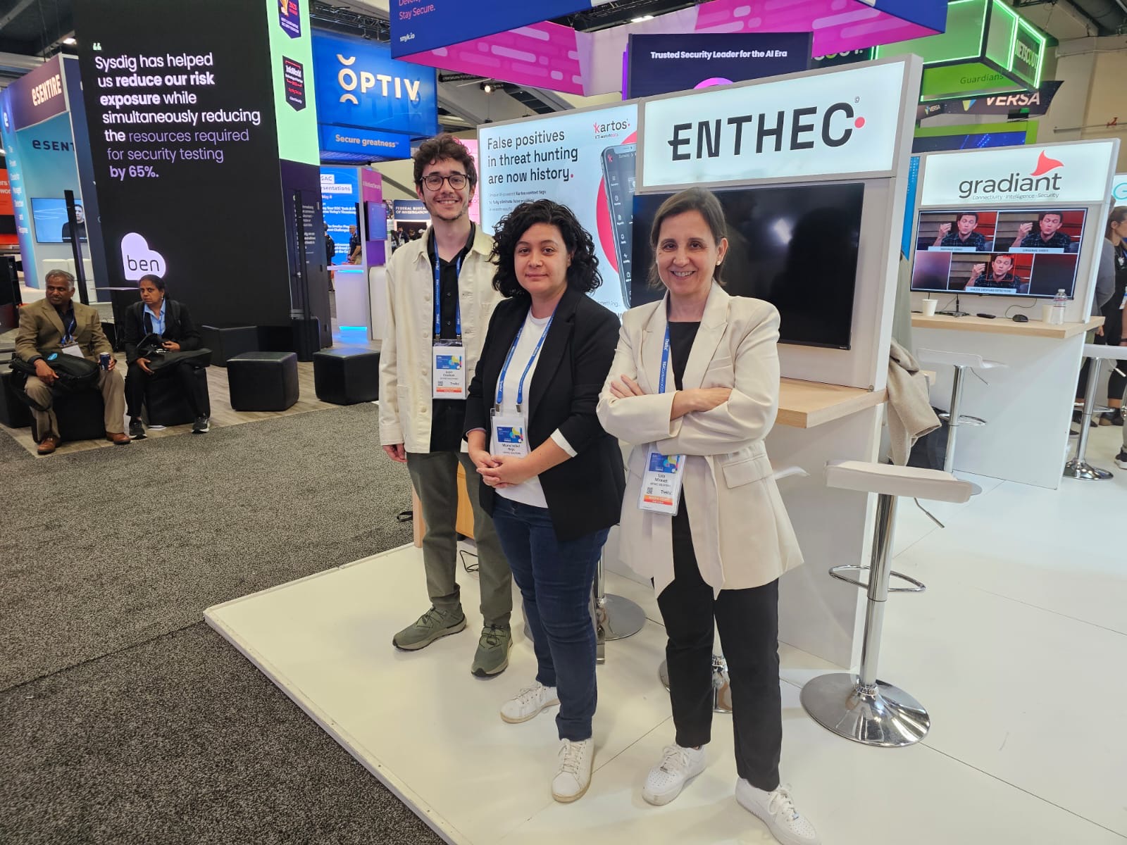 Stand de Enthec en la RSAC 2024 