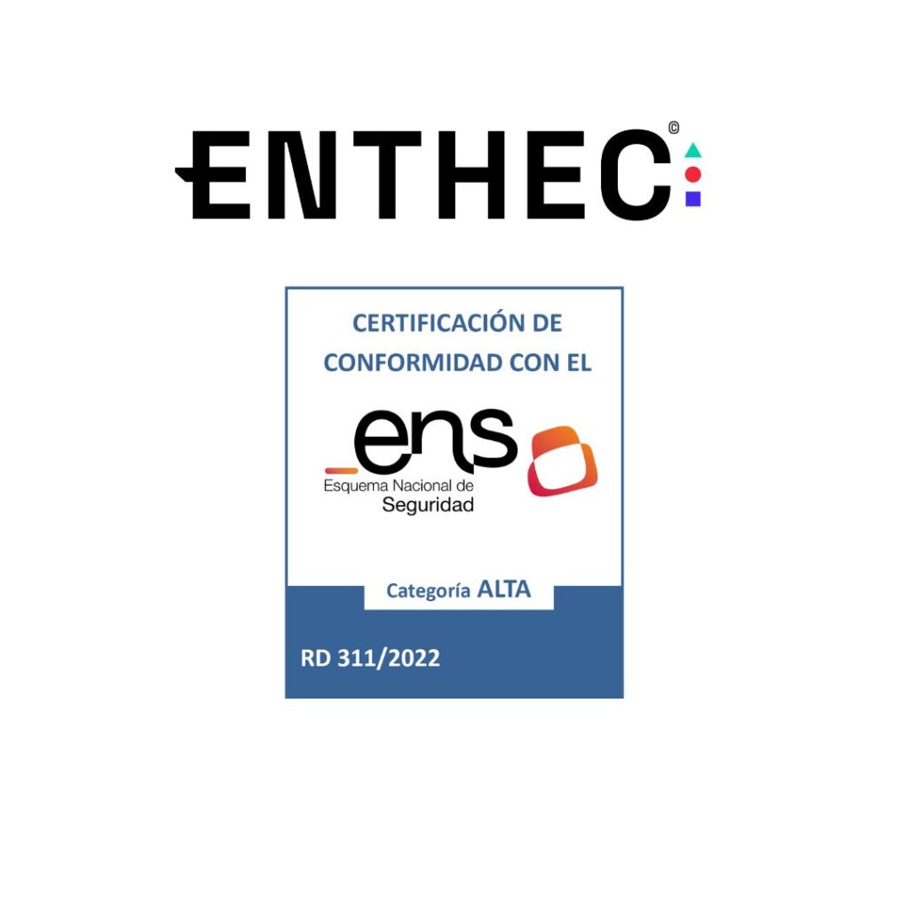 Enthec obtiene certificado ENS